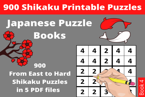Shikaku Puzzles Printable - Download Now