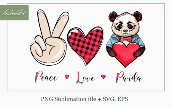 Peace Love Panda - Download Now